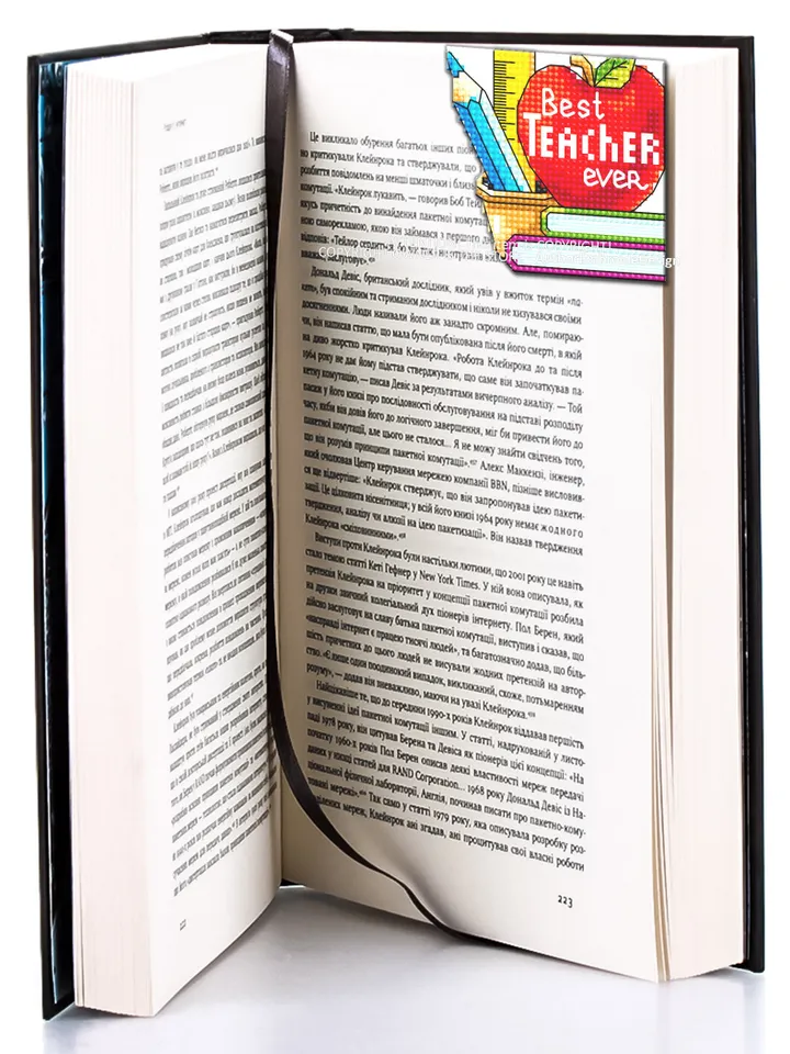 Corner bookmark cross stitch pattern download PDF Best teacher ever, Teacher bookmark digital pattern PDF, Teachers day gift, School #B346