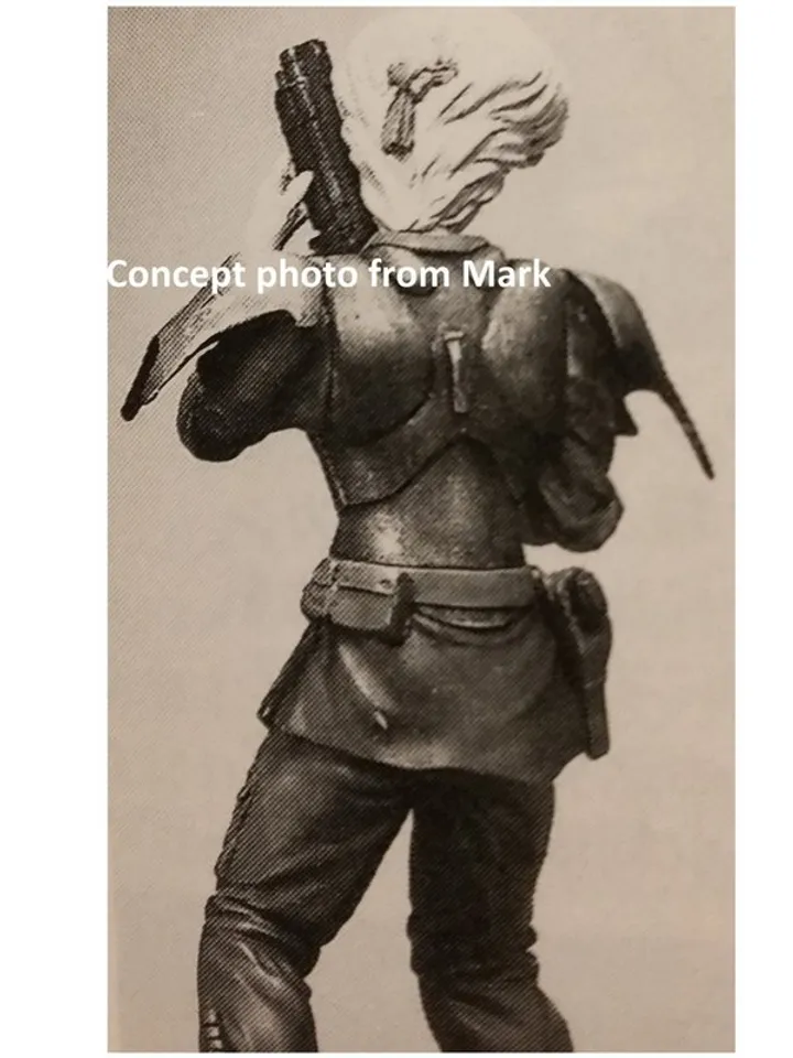 Anime cosplay commission - Appleseed - ESWAT - futuristic police - shoulder armo