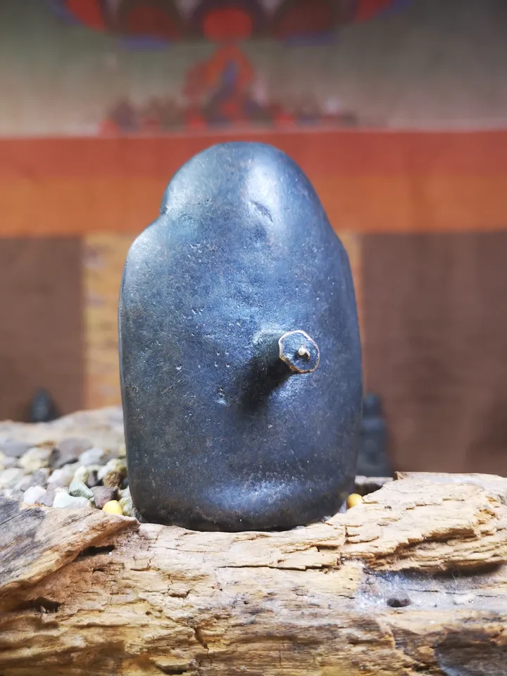 Gandhanra Old Tibetan Buddha Statue Tsa Tsa Mold, Mahakala,DIY Tsha Tsha Statue,80 Years Old