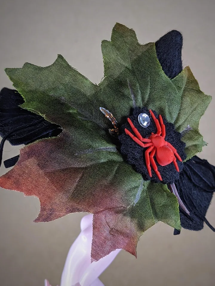 Halloween witch hat for 13 cm doll head