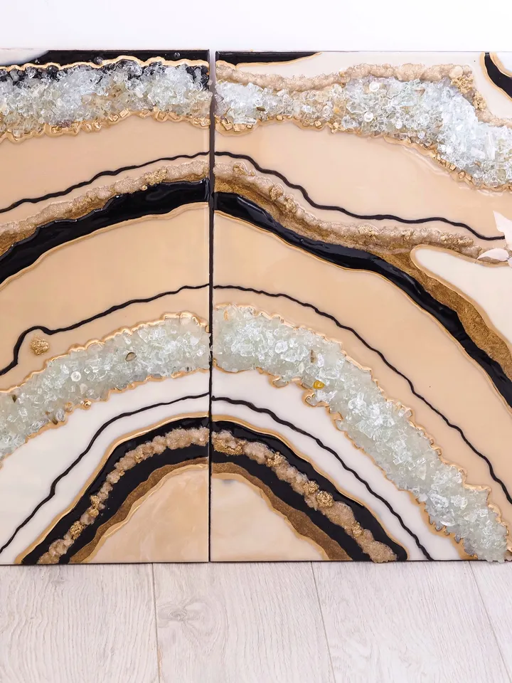 interior painting in two parts