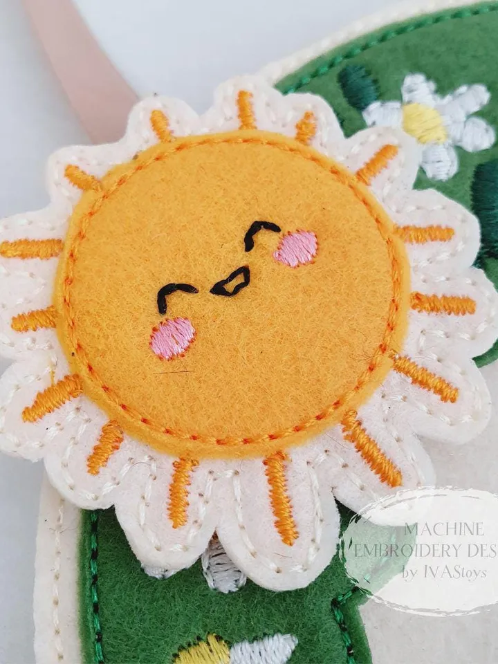 ITH Goose Handbag Embroidery Design & Play Guide PDF, Felt Bird Purse Pattern for Kids, 5x7 Hoop Toy File