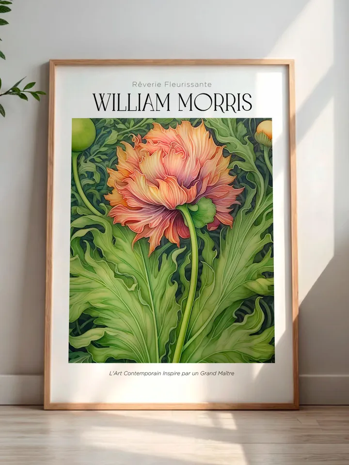 William Morris Wall Art, Vintage Botanical Print, Floral Poster Arts Decor, Digital Download, William Morris Print Digital Download AA6