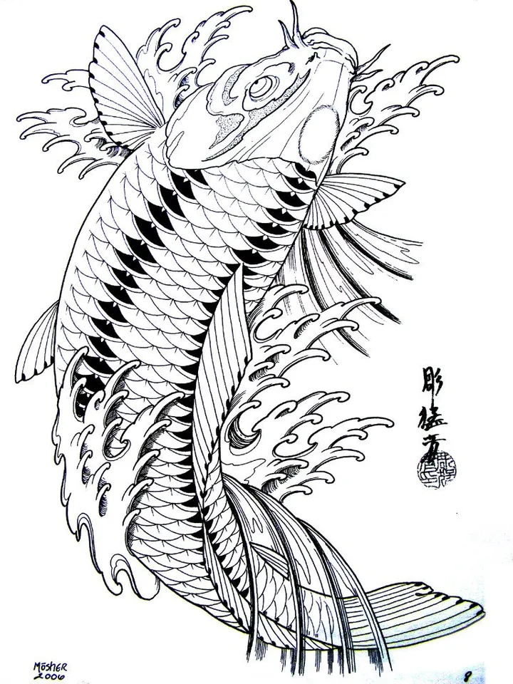 Jack Mosher Koi Carp