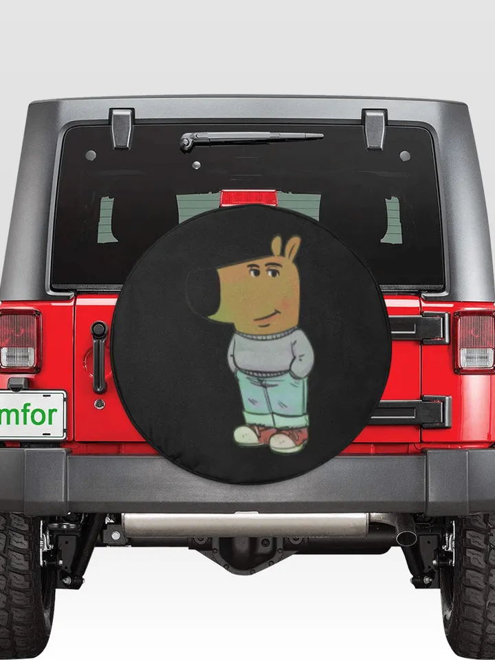 Chill Guy Spare Tire Cover