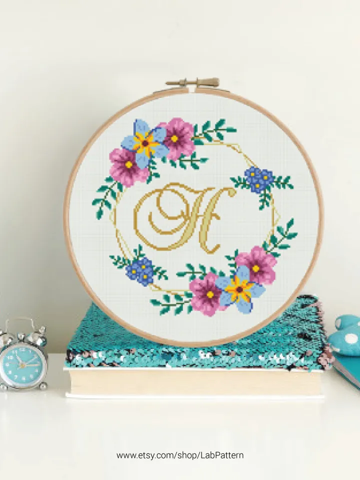 Alphabet 26 Letters ABC Bundle  Cross stitch pattern | Embroidery Pattern | Instant Download | Embroidery Designs