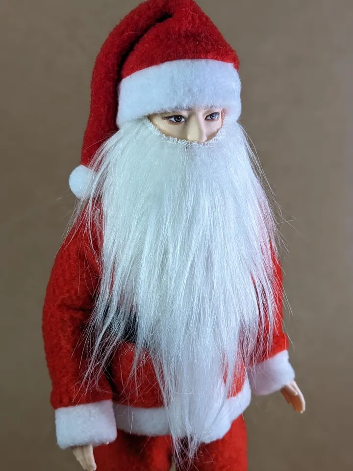 Cosplay Christmas Santa Claus costume for 11 inch fashion male dolls (MH, EAH or BTS)