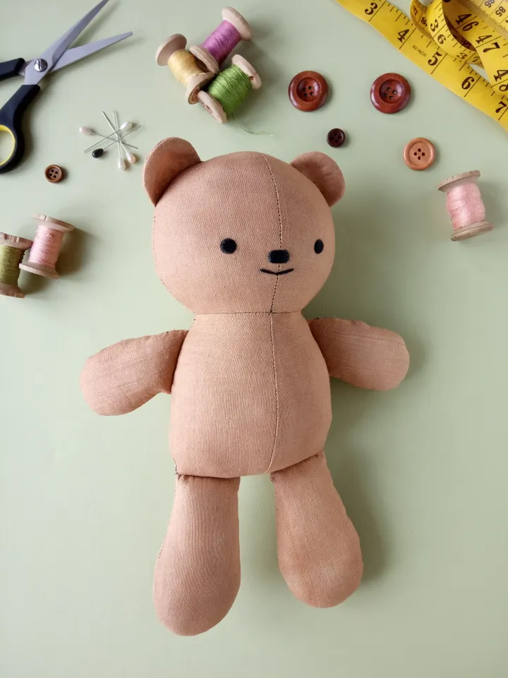 Teddy Bear Easy Sewing Pattern (2 sizes)