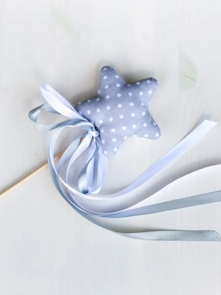 Gray Crown for kids & Star Wand