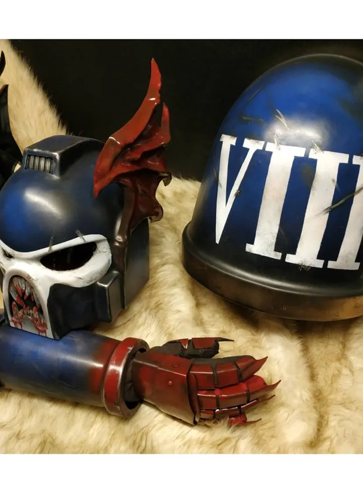Warhammer 40K - Spacemarine - Cosplay - costume - full armour - Night Lords - 55