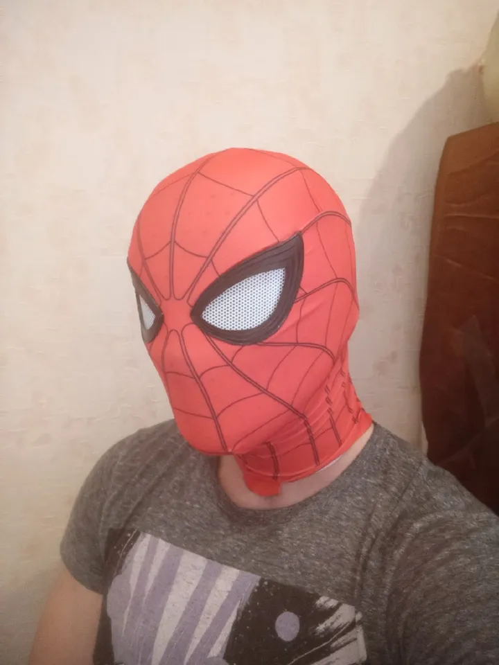 Spider-Man Homecoming Mask with face shell