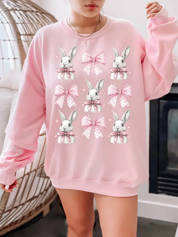 Coquette Bunny png,Easter Png,Easter Vibes Png,Easter Bunny Png,Easter Shirt Design,Happy Easter Png,Easter Sublimation Design