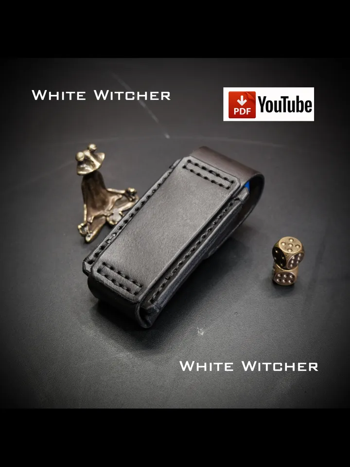 Case for leatherman Wave or Surge. - leather pattern - EDC56