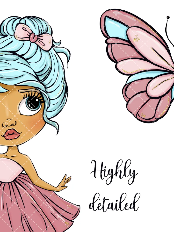 Best Ballet Girl Clipart, Ballet Doll Clipart, Ballerina Girl Clipart, Clipart Bundle, Digital Ballet Fabric, Digital Clipart, Ballerina Sticker