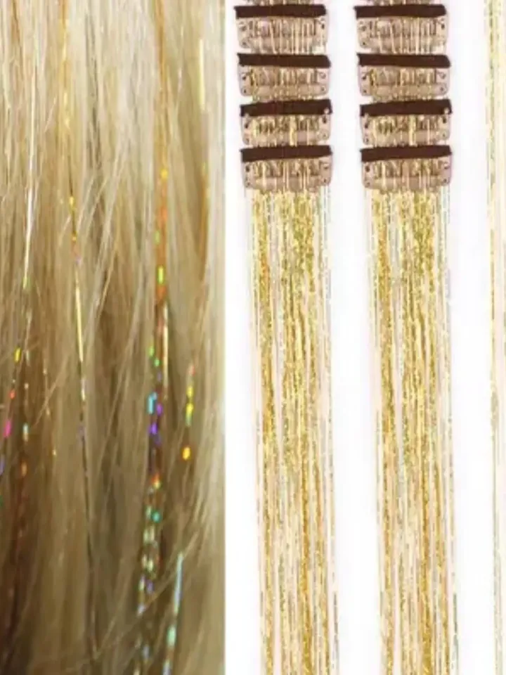 Blonde Synthetic Hair Removable and Easy to Use for Women and Children