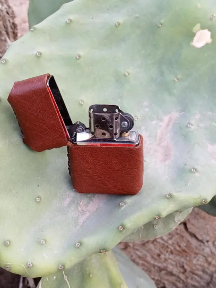 Leather Zippo Cover Patten, Handcrafted Zippo Lighter Case, Sheath Designed for Zippo lighter, zippo lighter pouch DIY, fast & easy pattern