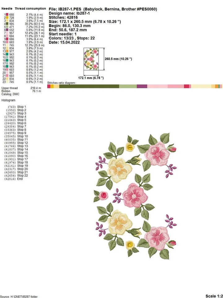 3D Roses set machine embroidery design 3D digital embroidery pattern clothing decor embroidery motif