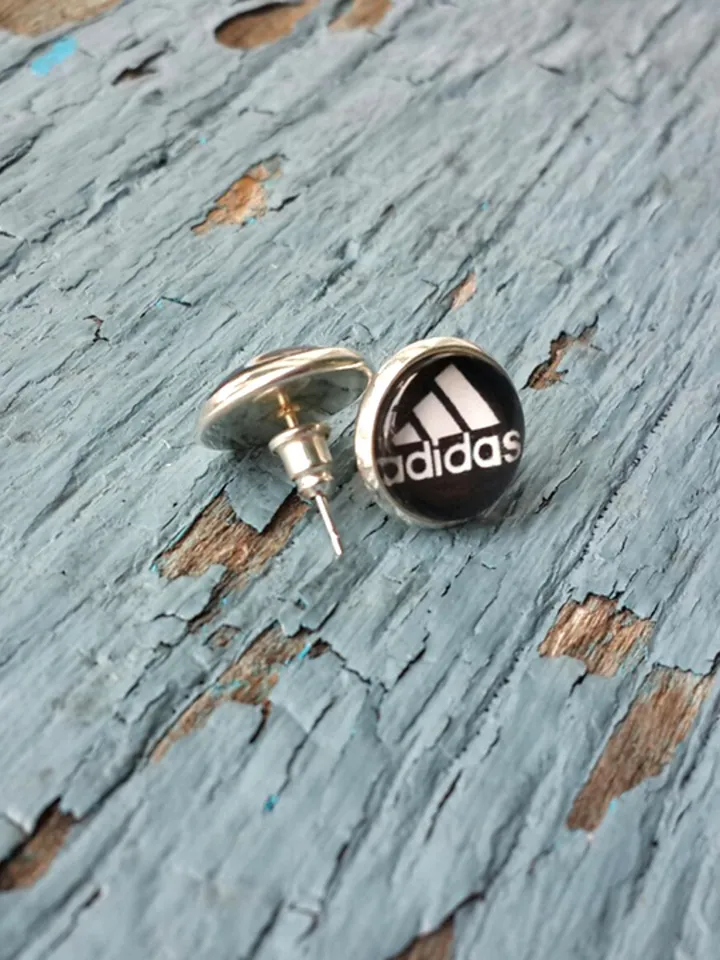 Logo Adidas learrings studs