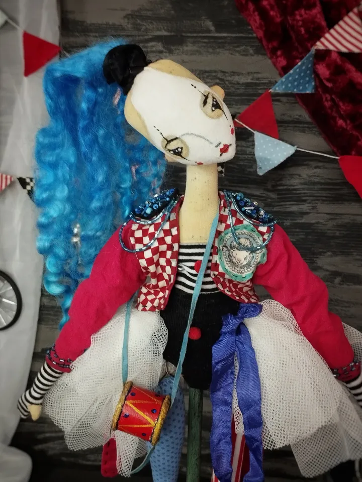 Art clown doll