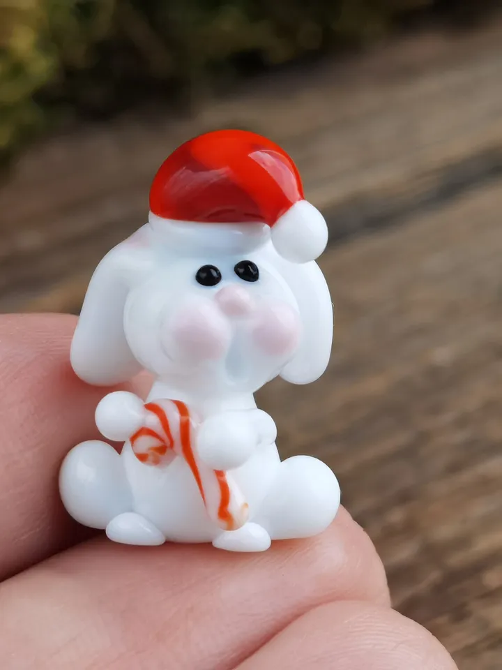 WHITE RABBIT FIGURINE Easter figurines Bunny ornament Easter Bunny decor Rabbit lover gift Rabbit statue Miniature dollhouse easter gifts