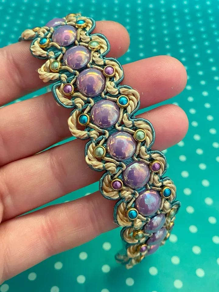 Summer bright handmade bracelet. Handmade jewelry