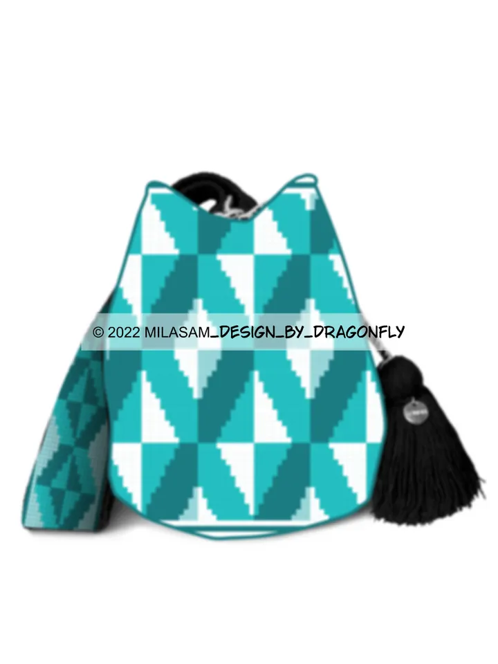 Wayuu mochila bag patterns / Set Modern