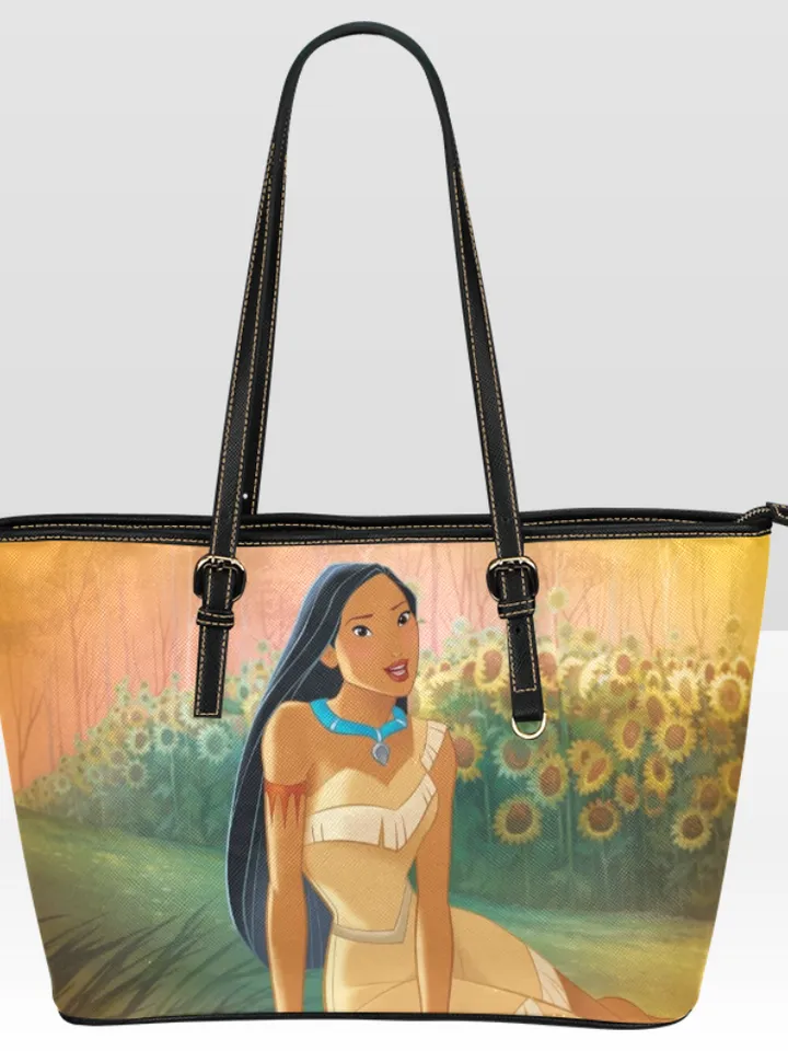 Pocahontas Leather Tote Bag