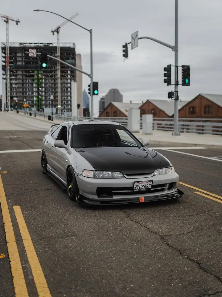Air Duct Right ABS Honda Integra Dc2 94-01 on bumper Js Racing style