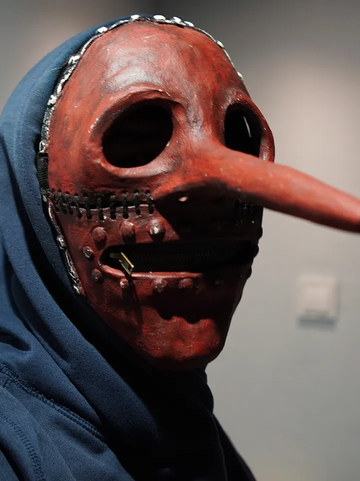 Chris Fehn Mask Slipknot Red Collectible (Chris Fehn mask) Slipknot
