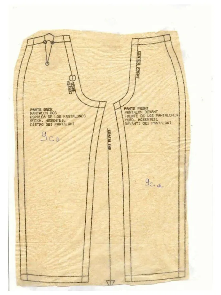 Copy Vogue 7417 Vintage Dolls Sewing Pattern Wardrobe Clothes for Dolls 15-1/2" Digital Download PDF