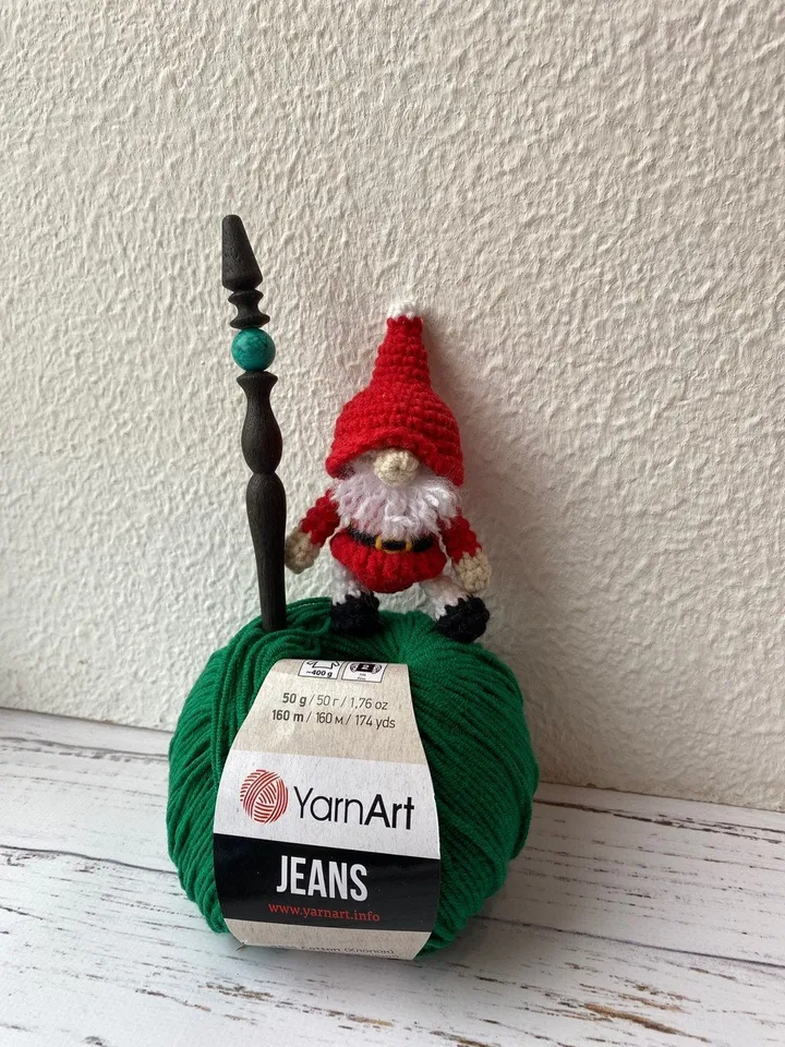 PDF Crochet Pattern Christmas Gnome doll, Amigurumi Gnome Tutorial, Santa Gnome Doll, Christmas ornaments, Christmas Decor. Christmas Doll