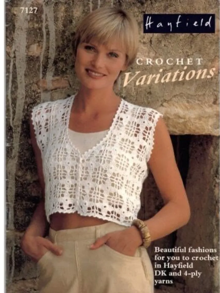 Crochet pattern top, halter top crochet, women ladies crochet top pdf