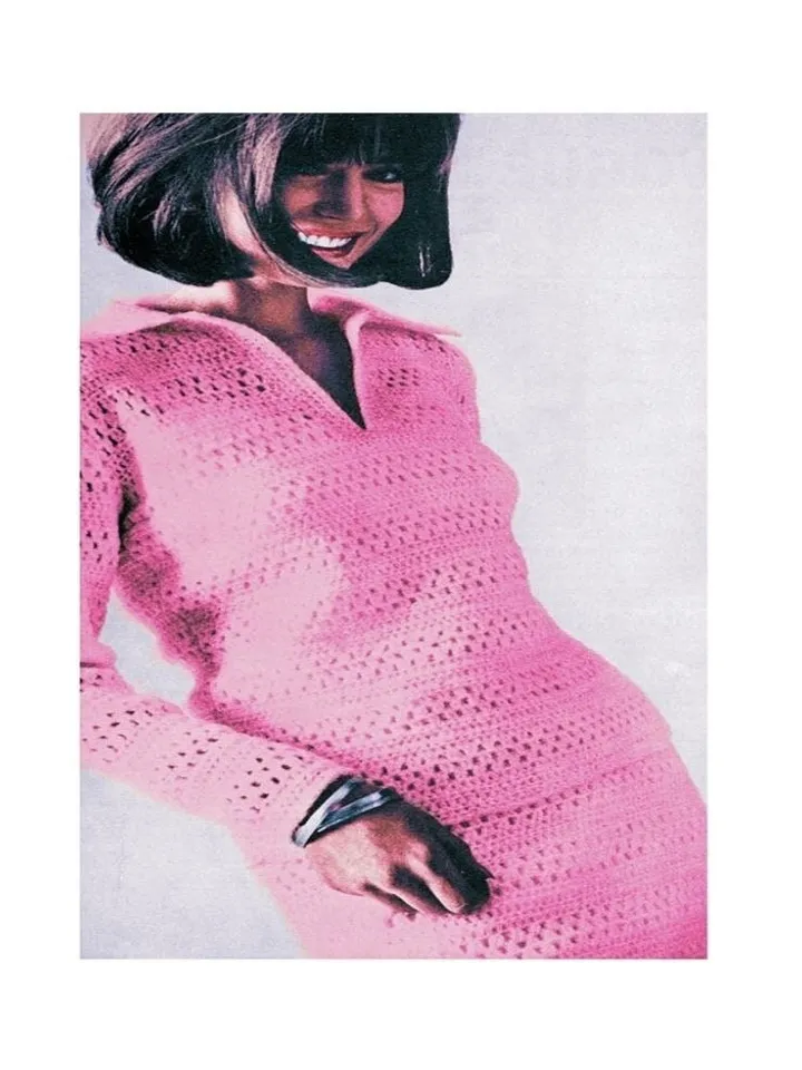 Crochet sweater, crochet skirt, easy pattern suit skirt crochet pdf instant download