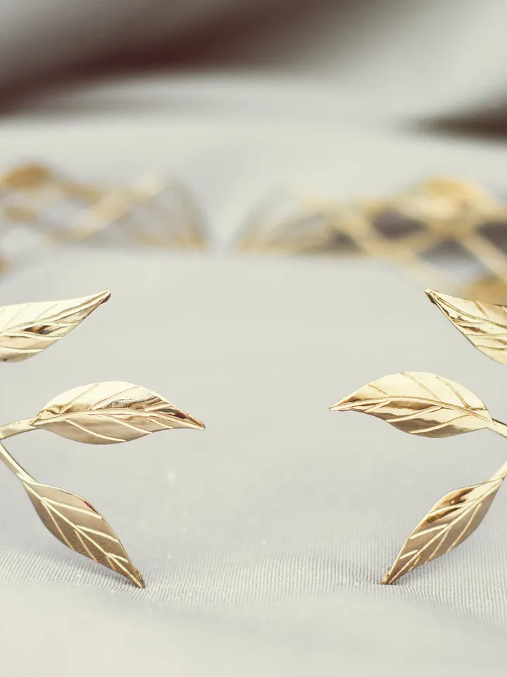 Bridal headpiece tiara elvish wedding Elf Leaf Crown Elven Queen's diadem Artanis - man's