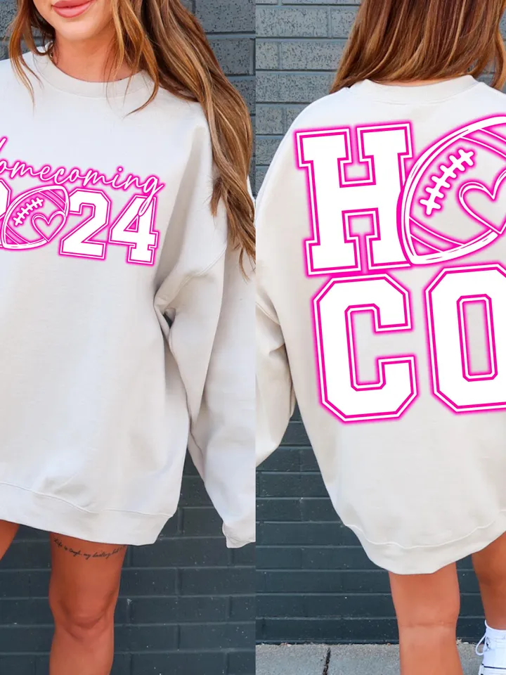 Pink Neon Hoco 2024 Png Homecoming 2024 png Homecoming football Png Hoco Png Homecoming Football High School Png Homecoming shirt Png