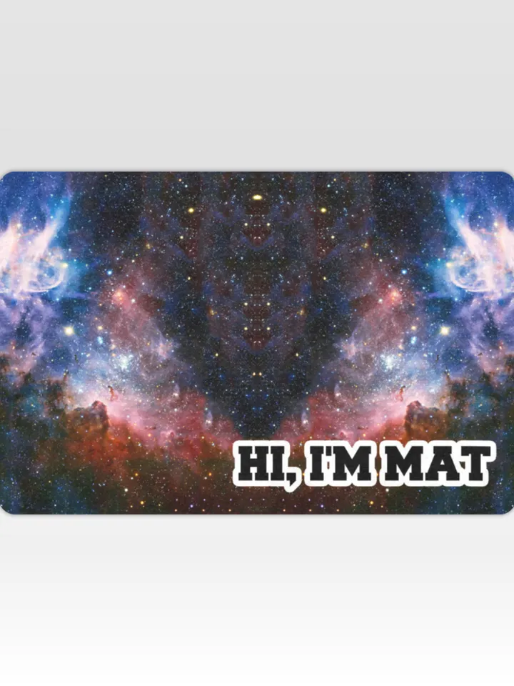 Hi, I'm Mat Doormat, Welcome Mat
