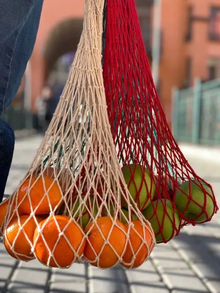 Avoska String bag shopping bag shopping net with handles