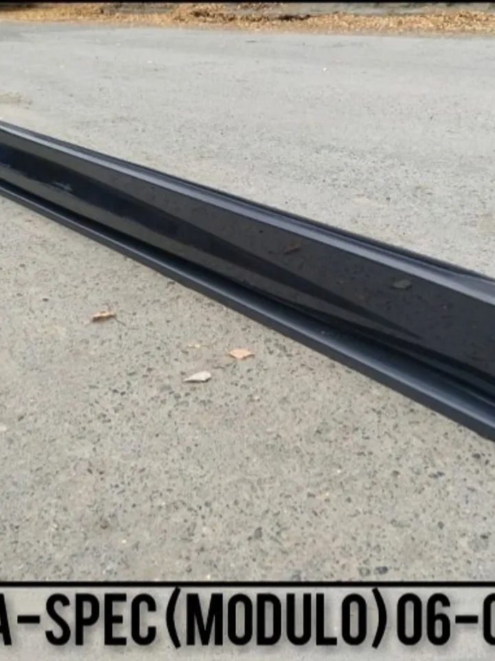 Splitters for side skirts A spec/ Modulo 06-08 Honda Accord/ Acura TSX