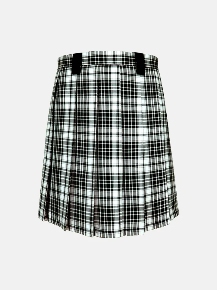 Men's basic pleated "Too" skirt / not kilt / tartan
