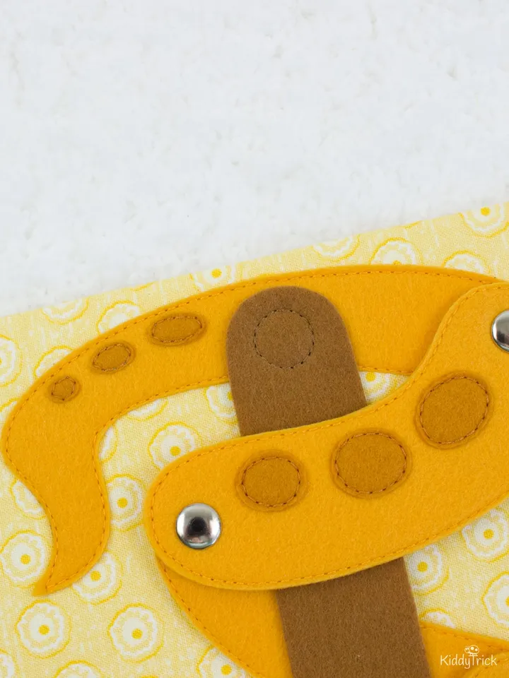 Snake - Felt Applique - Sewing Pattern