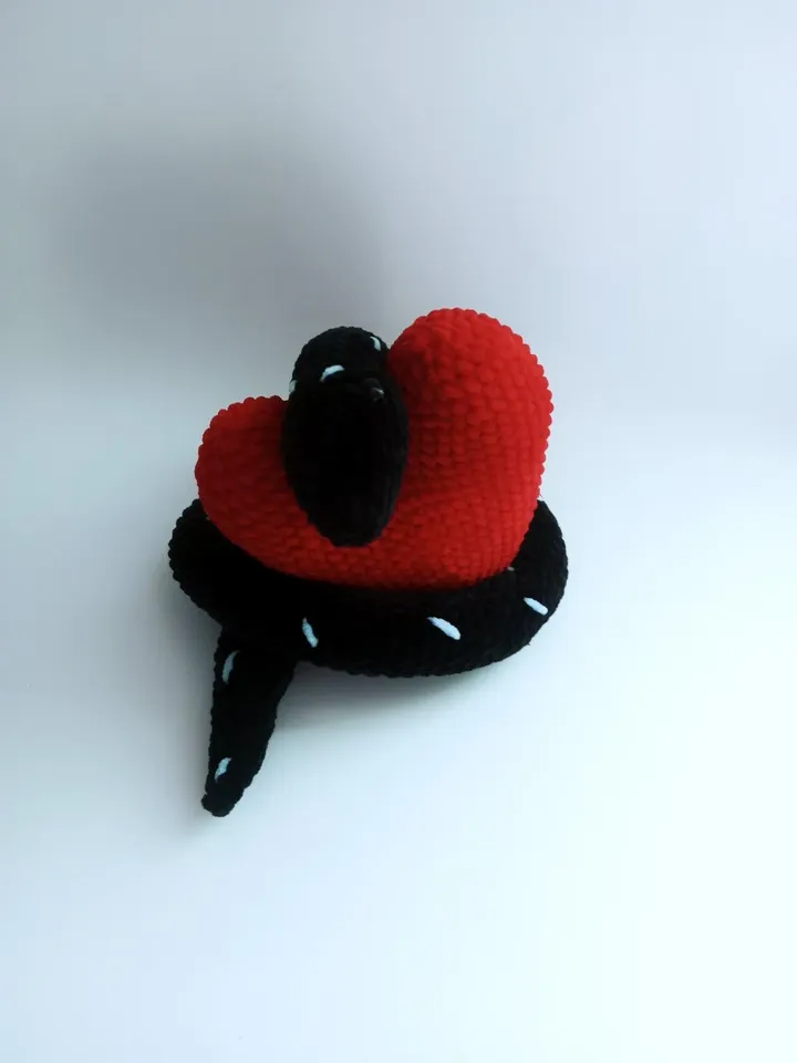 Crochet pattern instructed snake, Cute snake Plushie Pattern