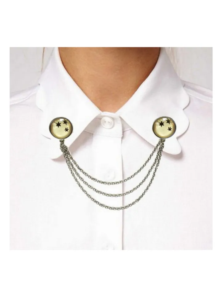Harry Potter Three Stars Collar Brooch