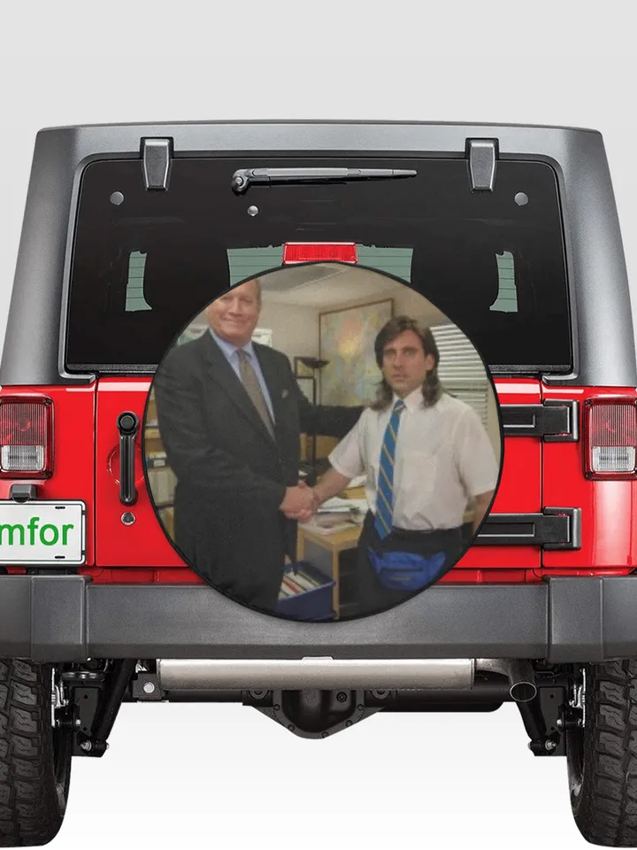 Michael Scott Office Tire Cover