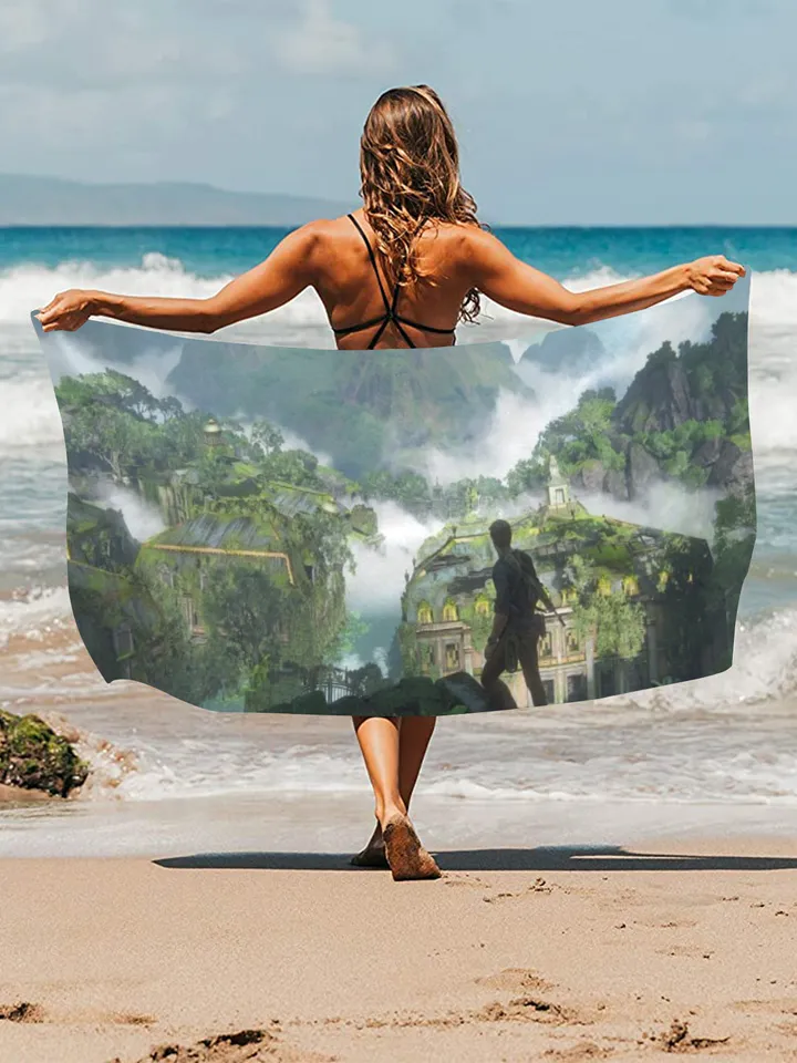 Uncharted Beach Towel