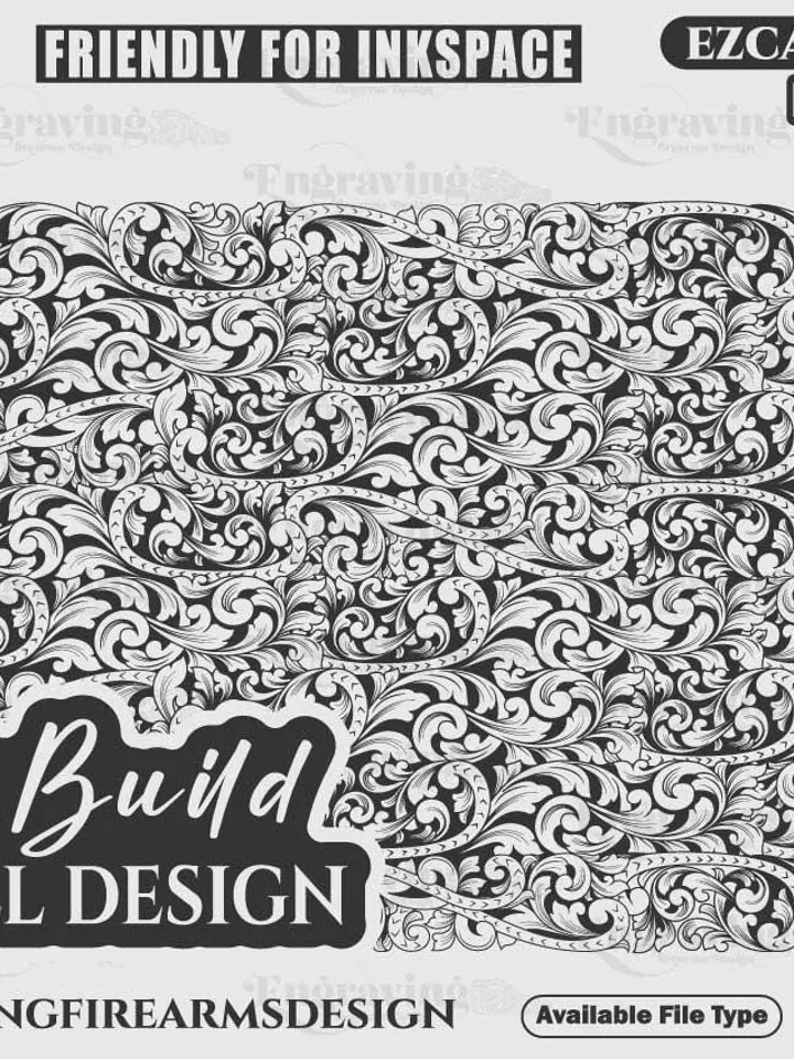 Seamless Scroll Pattern Svg,lasercut,laserengraving,fiberlaser,engravingfiles,laserpattern,engravingdesign,engravingpattern