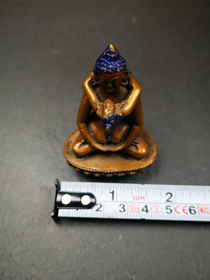 Gandhanra Handmade Samantabhadra in Yab Yum Statue,Anuttarayoga Tantra,For Tantric Practice & Acro Yoga,Handmade in Nepal