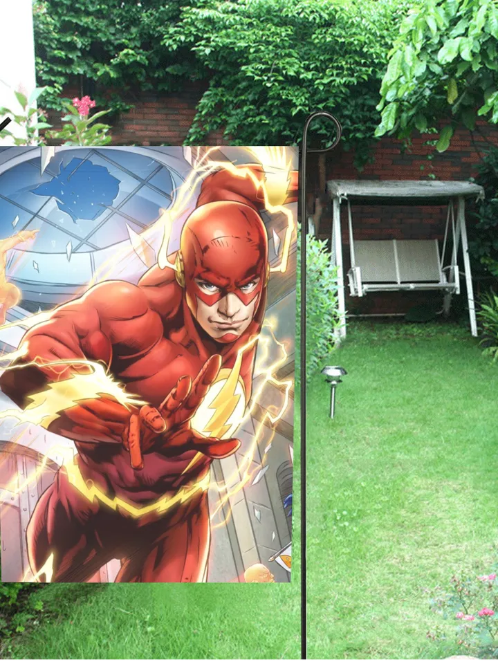 Flash Garden Flag (Two Sides Printing, without Flagpole)