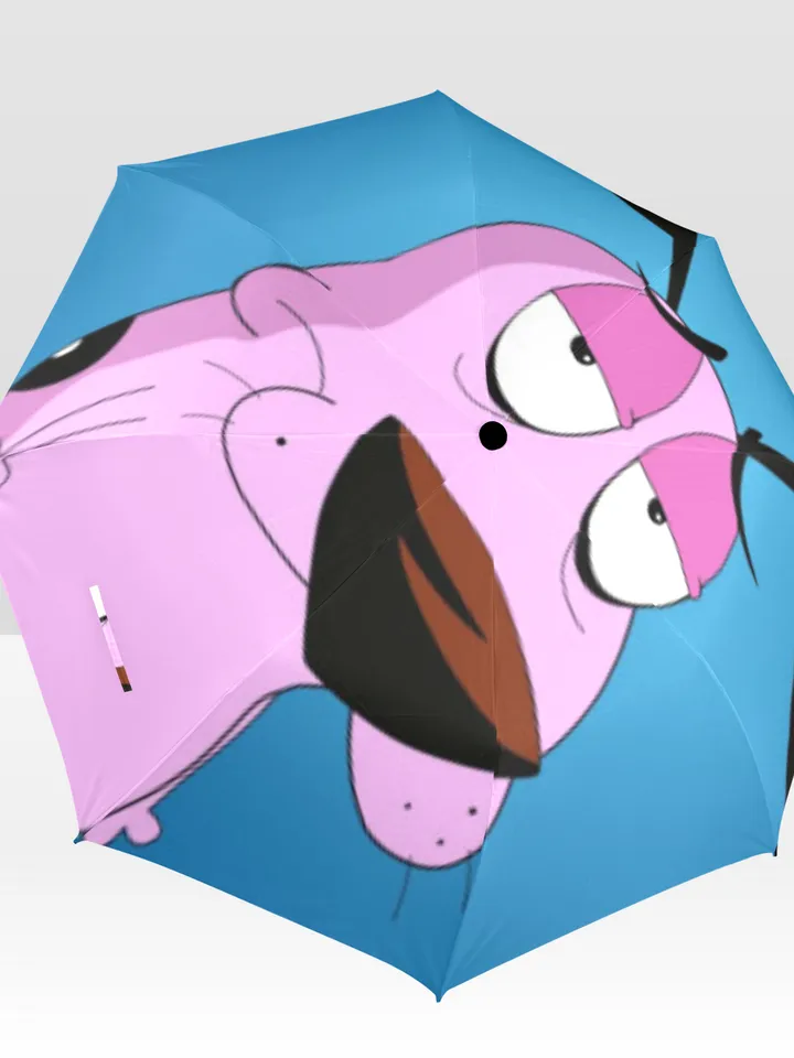 Courage The Cowardly Dog Umbrella