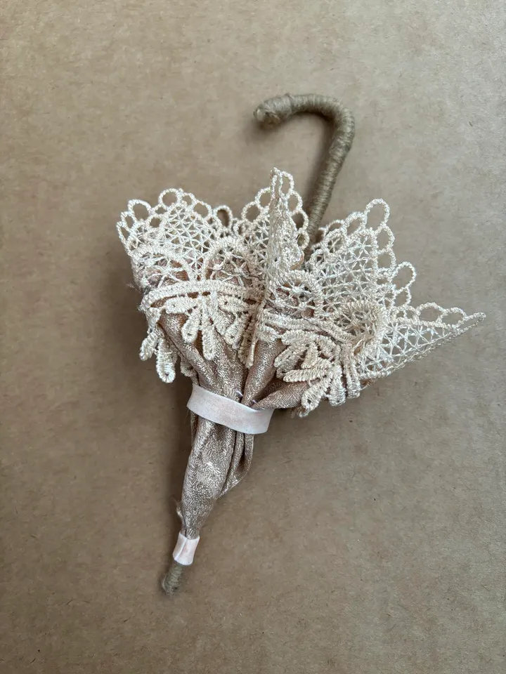 Beautiful handmade umbrella pendant/Christmas tree decoration/Xmas decor/ home decor/ handmade gift. indoor spaces