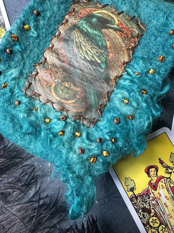 Tarot bag for mini decks Raven